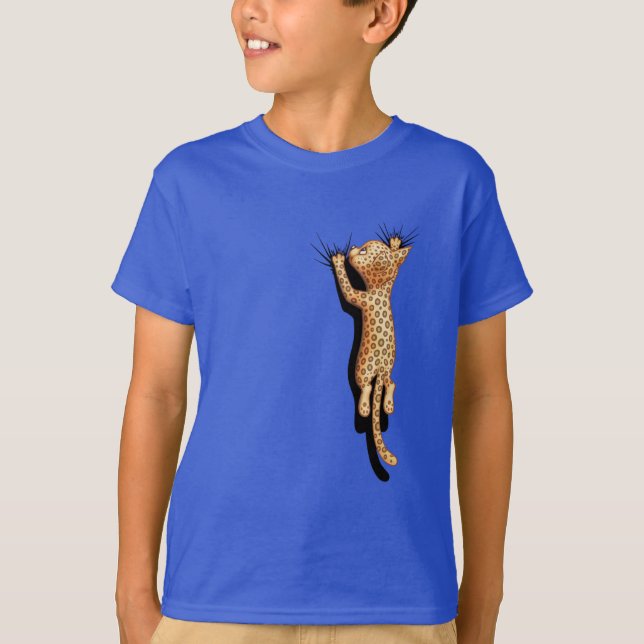 Hang on Leopard T-Shirt (Vorderseite)