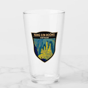 Hang Son Doong Cave Vietnam Reisen Art Vintag Glas
