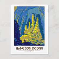 Hang Son Doong Cave Vietnam Reisen Art Vintag