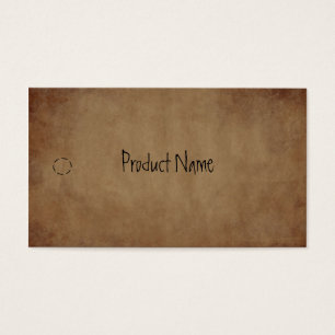 Hang-Tag für primitives Papier