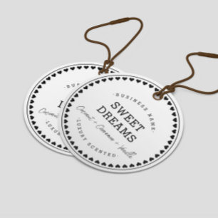 Hang Tags für moderne Liebe-Muster Geschenkanhänger
