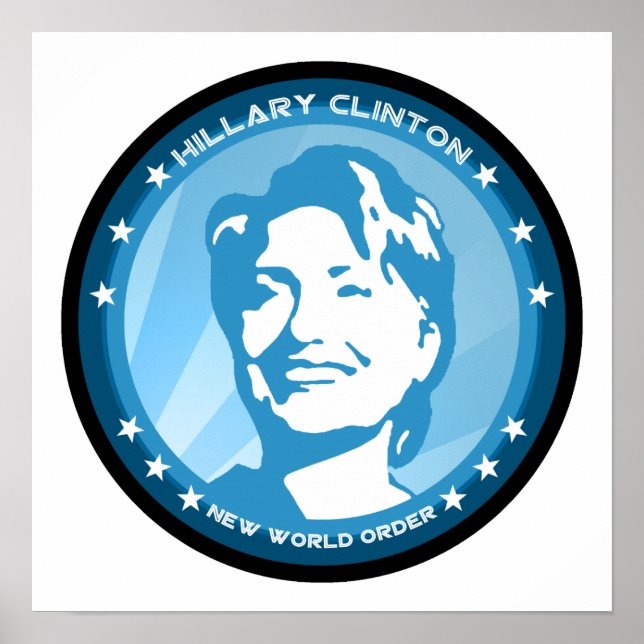 Hangclinton : blaue Rochen : Poster (Vorne)