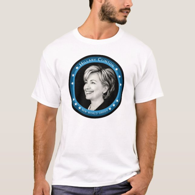 Hangclinton : blaue Rochen : T-Shirt (Vorderseite)