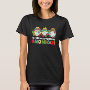 Hänge mit meinen Gnomigos Mexikanische Gnome Cinco T-Shirt