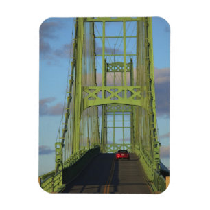 Hängebrücke nach Little Deer Isle Magnet