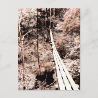 Hängebrücke Postkarte