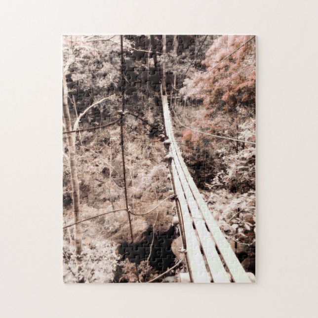 Hängebrücke Puzzle (Vertikal)