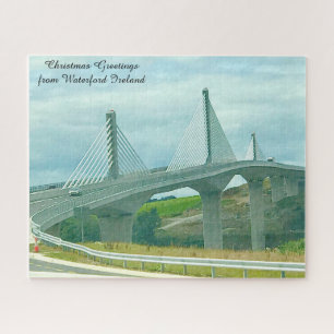 Hängebrücke Waterford Irland. Puzzle