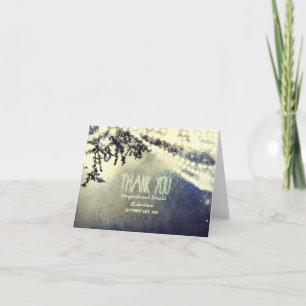 Hängelampen whimsical Hochzeit danke Karten