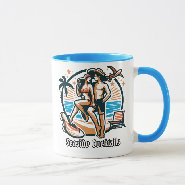 Hängematten und Cocktails Tasse (Rechts)