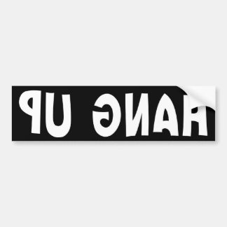 HÄNGEN Sie OBEN (aufgehoben) Autoaufkleber