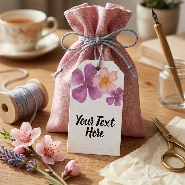 Hängende Danksagungsanhänger mit Blumen Geschenkanhänger (Von Creator hochgeladen)