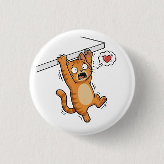 Hängende Katzen-Notfalltaste Button