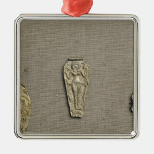 Hängendes darstellenAstarte, Göttin der Silbernes Ornament