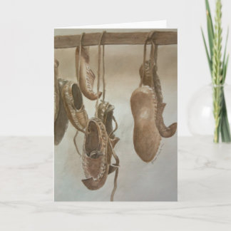 Hängendes Opanci Feiertagskarte