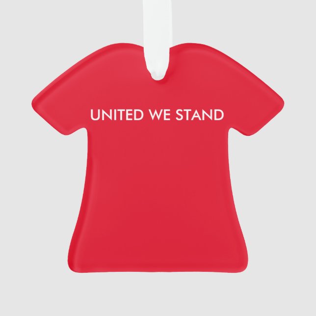 HÄNGENDES T-SHIRT ORNAMENT (Rückseite)