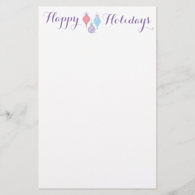 Hängendes Verzierungen Anmerkungspapier durch Sue Briefpapier (Vorderseite)