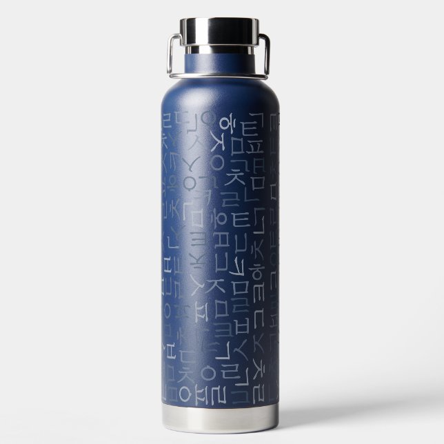 Hangeul Trinkflasche (Rückseite)