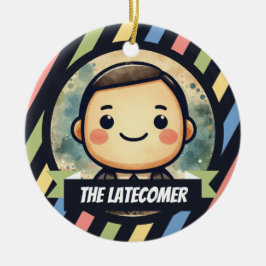 Hangin’ in There.. Schließlich - Weihnachten am Bü Keramik Ornament