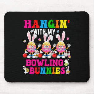 Hangin' mit meinem Bowling Bunnies drei Niedliche Mousepad