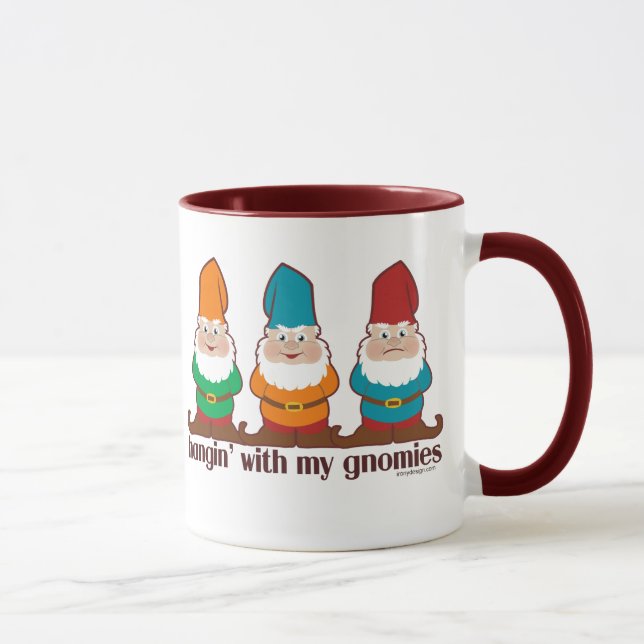 Hangin mit meinem Gnomies Tasse (Rechts)