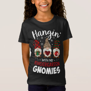 Hangin mit meinem Kindergarten Gnomie Weihnachtsle T-Shirt