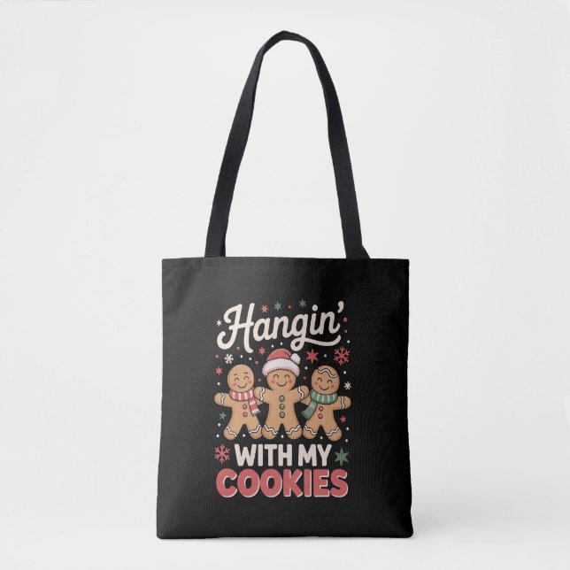 Hangin mit meinen Cookies Gingerbread Xmas Lehrer (Vorderseite)
