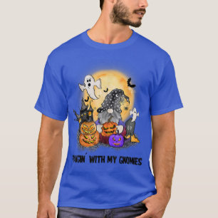 Hangin mit meinen Gnomies lustiges Halloween Spook T-Shirt