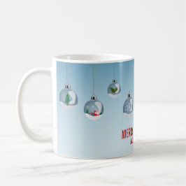 Hanging Baubles Merry Christmas Mug Kaffeetasse