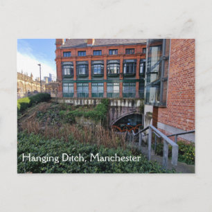 Hanging Ditch, Manchester Postkarte