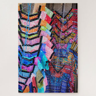 Hanging Dresses Pattern Focus Puzzle
