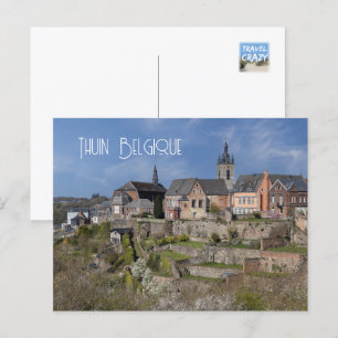 Hanging Gardens of Thuin, Belgien Postkarte