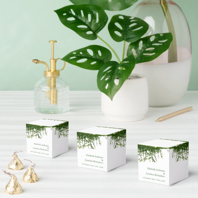 Hanging Ivy Greenery Wedding Geschenkschachtel (Zahlreiche)