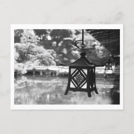 Hanging Lanterns: Sankei-en Garden, Japan Postcard Postkarte