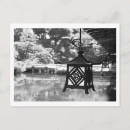 Hanging Lanterns: Sankei-en Garden, Japan Postcard Postkarte