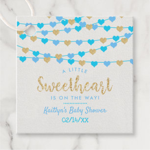 Hanging Liebe Herz Kleine Sweetheart Baby Dusche Geschenkanhänger