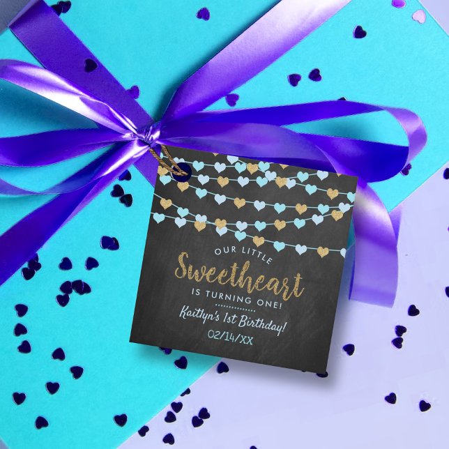 Hanging Liebe Herz Little Sweetheart Geburtstag Geschenkanhänger (Von Creator hochgeladen)