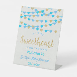 Hanging Liebe Herz Sweetheart Babydusche Willkomme Sockelschild
