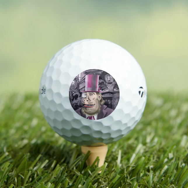 Hanging mit Hyde Taylor Made TP5 Golfbälle 12 Stk (Insitu T-Shirt)