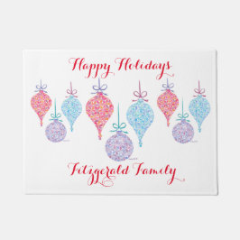 Hanging Ornaments Door Mat von Sue Weidlich Fußmatte