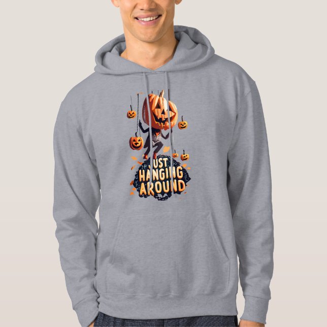 Hanging Pumpkin Comedy Show Hoodie (Vorderseite)