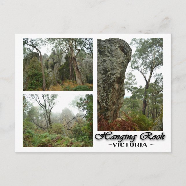 Hanging Rock, Victoria, Australien Postcard Postkarte (Vorderseite)