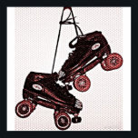 Hanging Skate Pop Art Dubbed Poster<br><div class="desc">Skate Pop Art für Ihre Zuhause! Zeigen Sie Ihre Liebe für den Derby!</div>