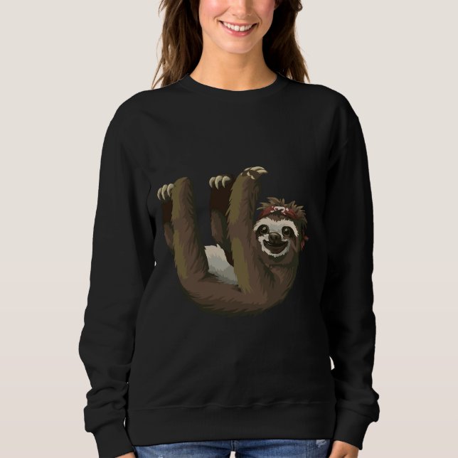 Hanging Sloth 84 Sweatshirt (Vorderseite)