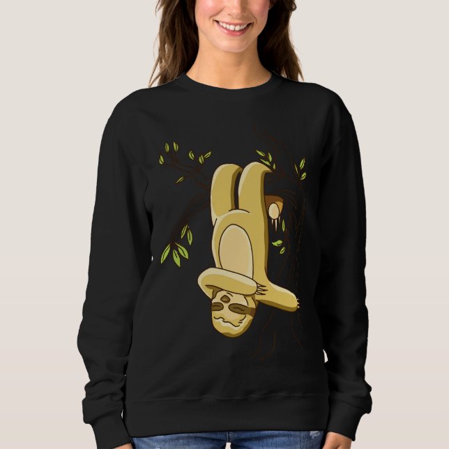 Hanging Sloth Sweatshirt (Vorderseite)