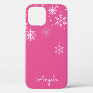 Hanging Snowflakes Rosa Einmaliger Name iPhone 12  Case-Mate iPhone Hülle