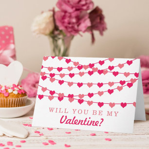 Hanging String Liebe Herzlichen Glückwunsch Valent Feiertagskarte