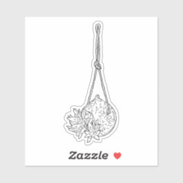 Hanging Sukkulent Sticker