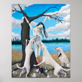 "Hanging" von Christiane Cegavske Poster