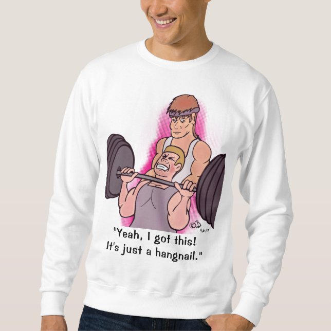 Hangnail Men's Sweatshirt (Vorderseite)